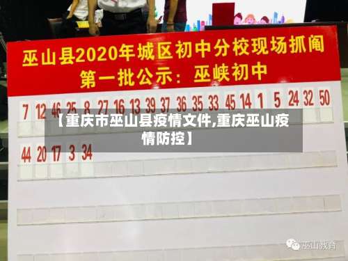 【重庆市巫山县疫情文件,重庆巫山疫情防控】
