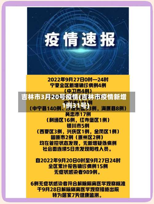 吉林市3月20号疫情(吉林市疫情新增1例31号)