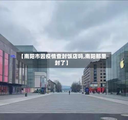 【南阳市因疫情查封饭店吗,南阳那里封了】-第2张图片