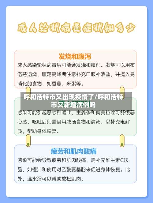 呼和浩特市又出现疫情了/呼和浩特市又新增病例吗