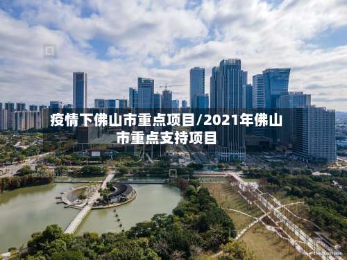 疫情下佛山市重点项目/2021年佛山市重点支持项目