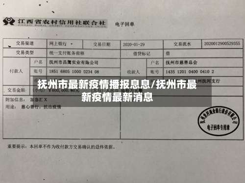 抚州市最新疫情播报息息/抚州市最新疫情最新消息-第2张图片