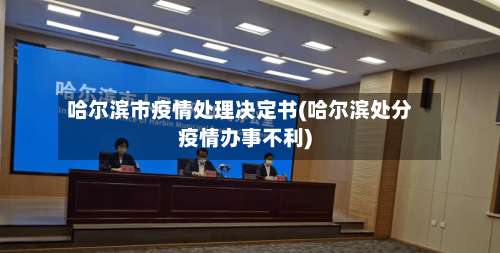哈尔滨市疫情处理决定书(哈尔滨处分疫情办事不利)-第2张图片
