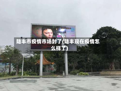 陆丰市疫情市场封了(陆丰现在疫情怎么样了)-第3张图片
