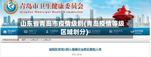 山东省青岛市疫情级别(青岛疫情等级区域划分)-第2张图片