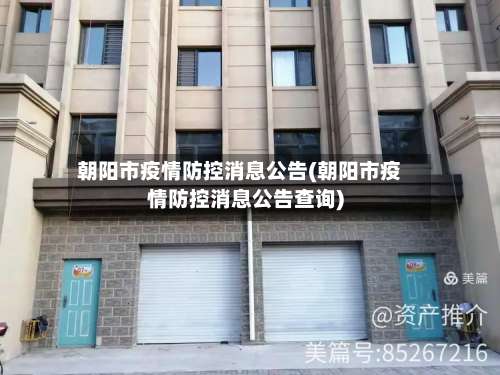 朝阳市疫情防控消息公告(朝阳市疫情防控消息公告查询)