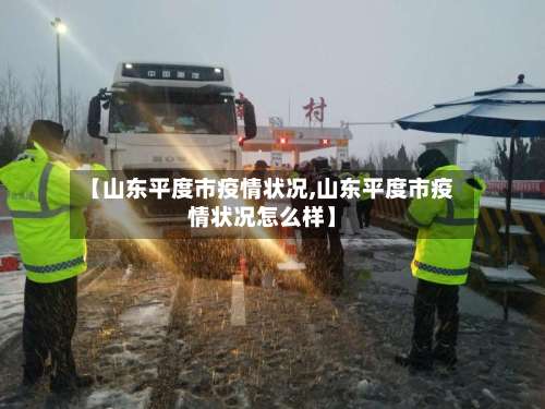 【山东平度市疫情状况,山东平度市疫情状况怎么样】