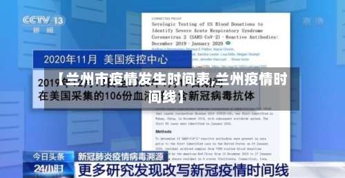 【兰州市疫情发生时间表,兰州疫情时间线】-第2张图片