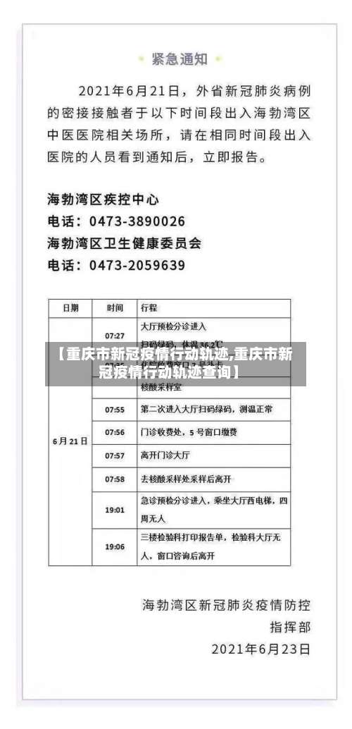 【重庆市新冠疫情行动轨迹,重庆市新冠疫情行动轨迹查询】-第3张图片