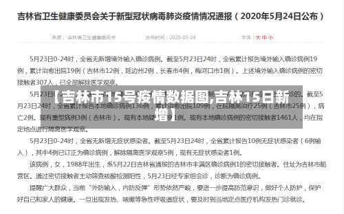 【吉林市15号疫情数据图,吉林15日新增】-第2张图片
