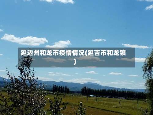 延边州和龙市疫情情况(延吉市和龙镇)