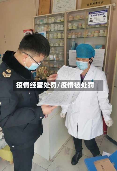 疫情经营处罚/疫情被处罚