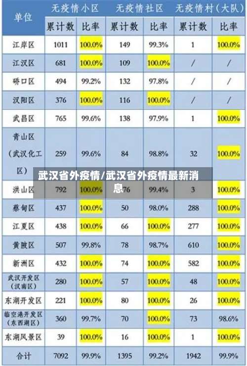 武汉省外疫情/武汉省外疫情最新消息