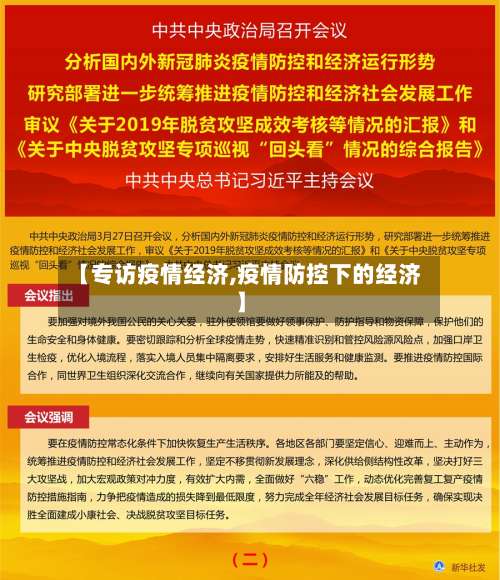 【专访疫情经济,疫情防控下的经济】