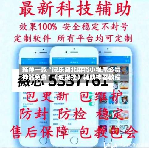 推荐一款“微乐湖北麻将小程序必赢神器免费”（透视挂）辅助神器教程-第2张图片