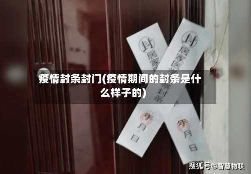 疫情封条封门(疫情期间的封条是什么样子的)