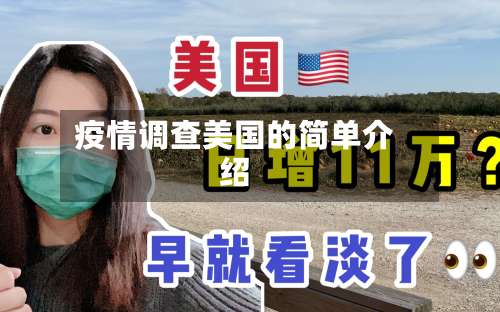 疫情调查美国的简单介绍