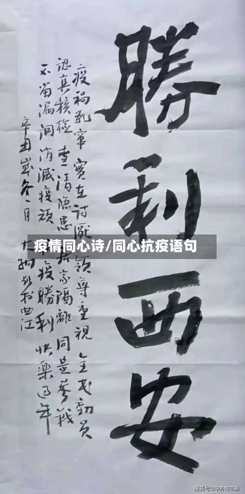 疫情同心诗/同心抗疫语句-第3张图片