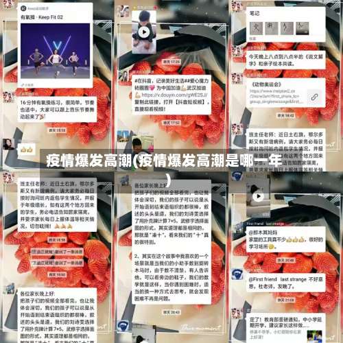 疫情爆发高潮(疫情爆发高潮是哪一年)
