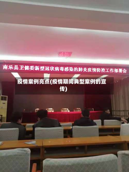 疫情案例亮点(疫情期间典型案例的宣传)