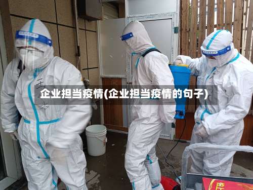 企业担当疫情(企业担当疫情的句子)