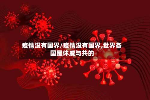 疫情没有国界/疫情没有国界,世界各国是休戚与共的