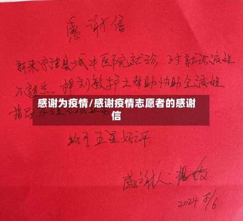 感谢为疫情/感谢疫情志愿者的感谢信-第3张图片