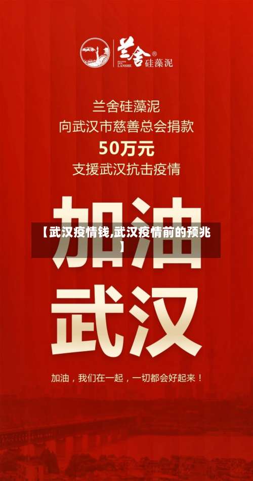 【武汉疫情钱,武汉疫情前的预兆】-第3张图片