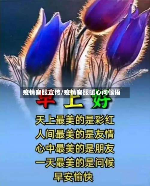 疫情客服宣传/疫情客服暖心问候语-第3张图片