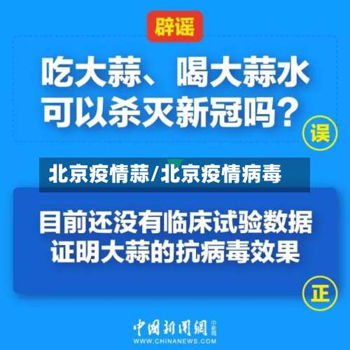 北京疫情蒜/北京疫情病毒