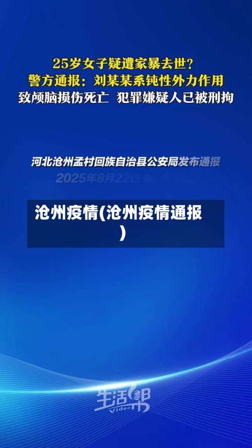 沧州疫情(沧州疫情通报)-第2张图片