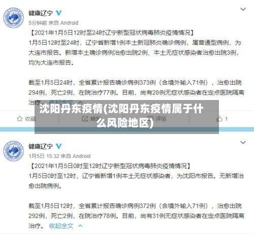 沈阳丹东疫情(沈阳丹东疫情属于什么风险地区)-第3张图片