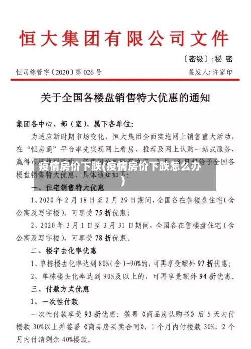 疫情房价下跌(疫情房价下跌怎么办)-第2张图片