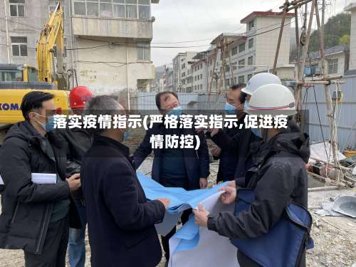 落实疫情指示(严格落实指示,促进疫情防控)