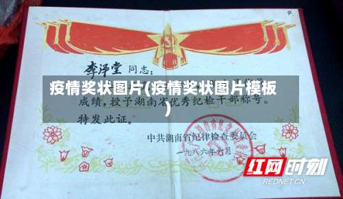 疫情奖状图片(疫情奖状图片模板)-第2张图片