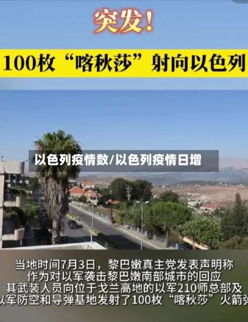 以色列疫情数/以色列疫情日增