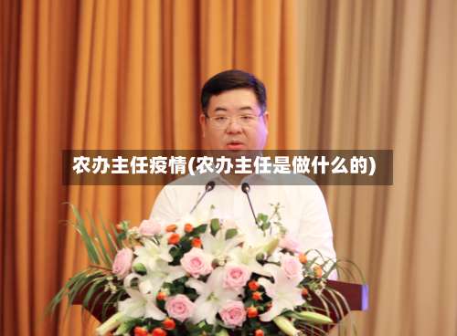 农办主任疫情(农办主任是做什么的)