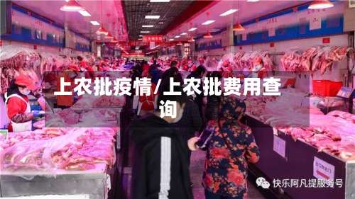 上农批疫情/上农批费用查询-第3张图片