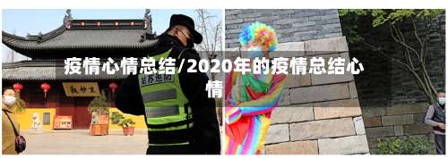 疫情心情总结/2020年的疫情总结心情-第2张图片