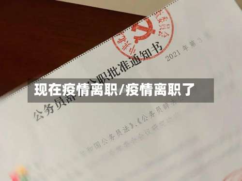 现在疫情离职/疫情离职了-第3张图片