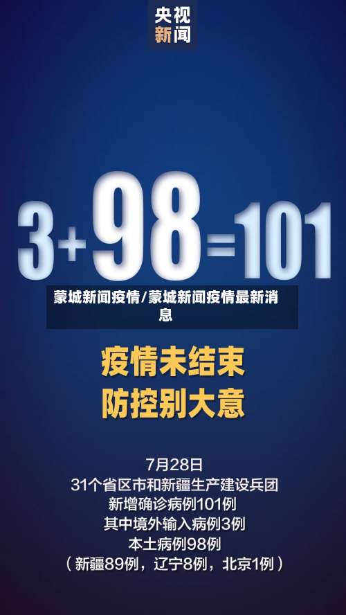 蒙城新闻疫情/蒙城新闻疫情最新消息-第2张图片