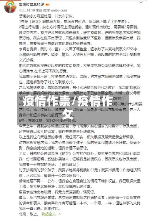 疫情作祟/疫情作攵-第2张图片