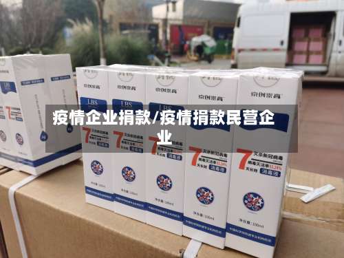 疫情企业捐款/疫情捐款民营企业